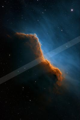 A dramatic sky scene of starry sky.