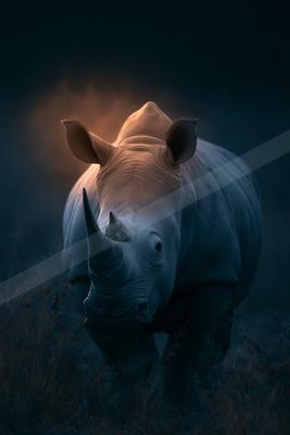 A moody wildlife photo of wildlife.