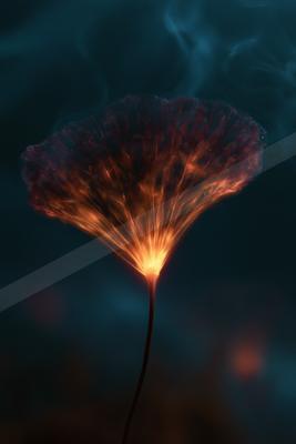 A moody macro sky scene of nebula.