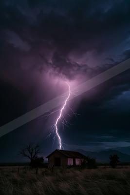 A dramatic sky scene of storm.