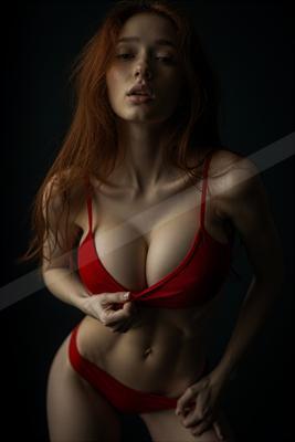 A moody portrait.
