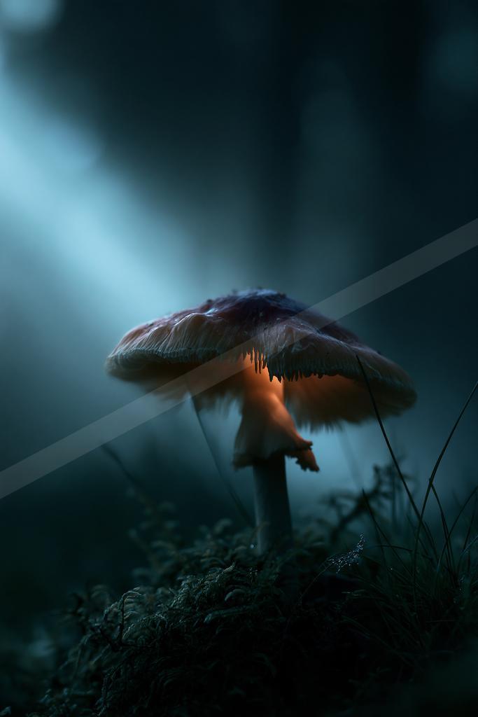 A moody wildlife photo of wildlife.