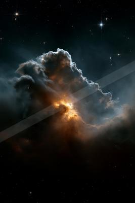 A moody sky scene of clouds.