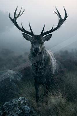 A moody wildlife photo of wildlife.