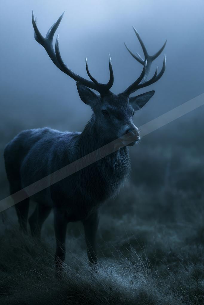 A moody wildlife photo of wildlife.