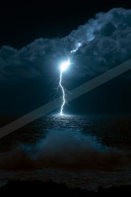 A dramatic sky scene of storm.