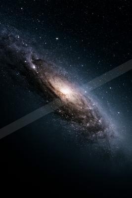 A night sky scene of starry sky.