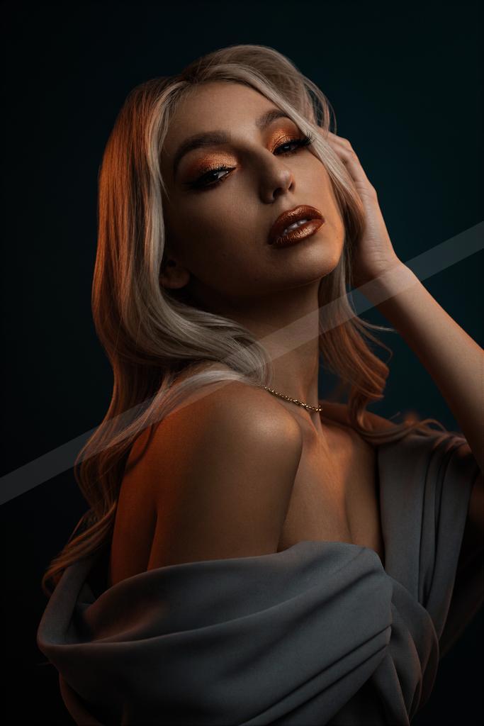 A moody portrait.