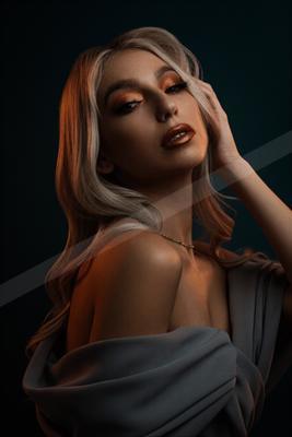 A moody portrait.