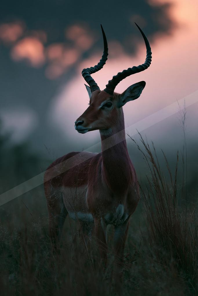 A moody wildlife photo of wildlife.