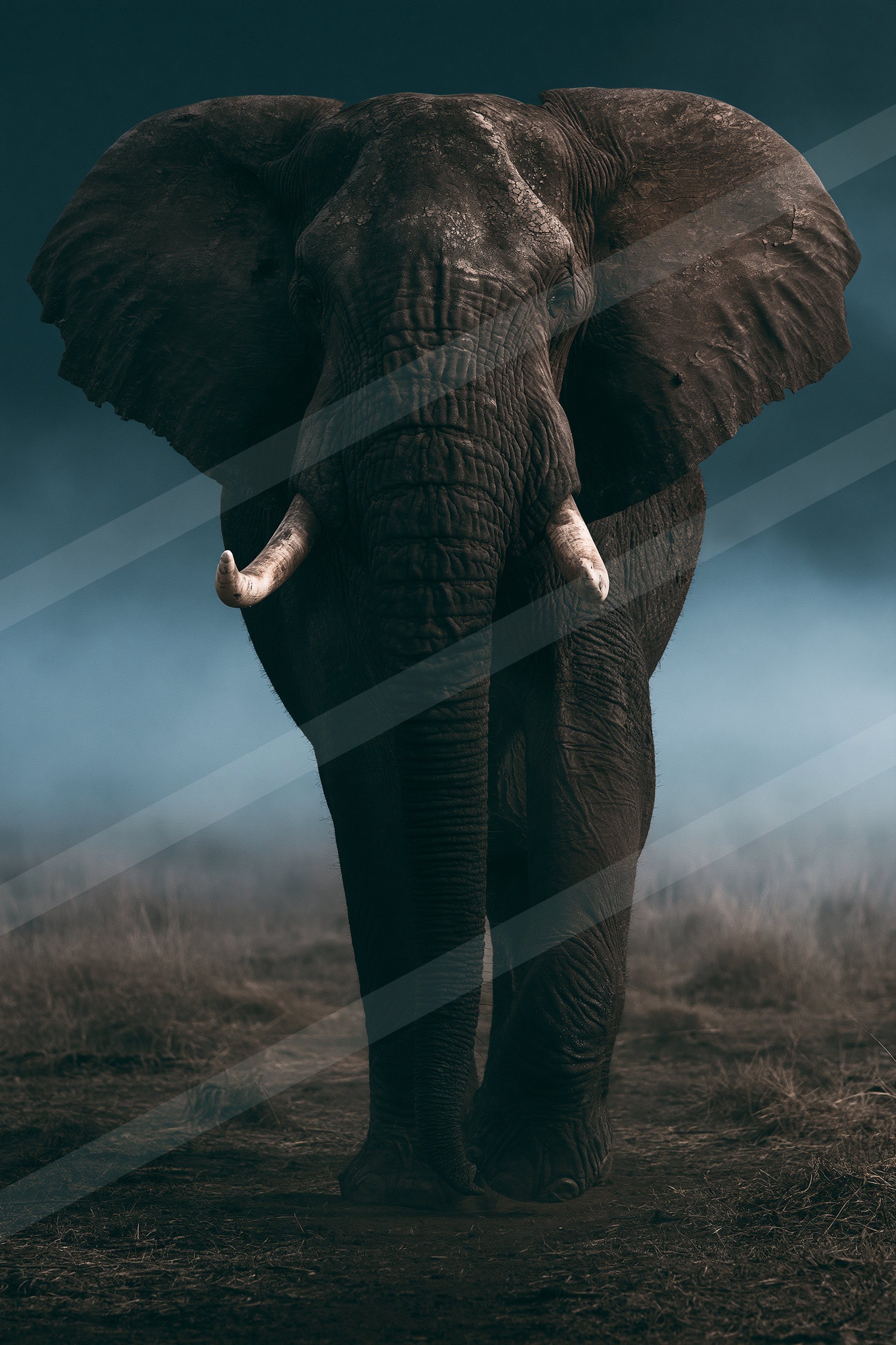 Indian elephant.