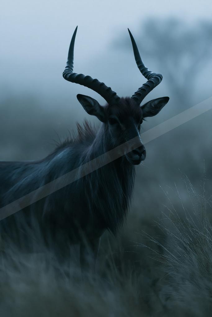 A moody wildlife photo of wildlife.