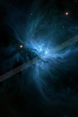A dramatic sky scene of starry sky.