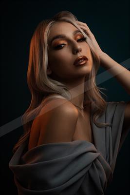 A moody portrait.