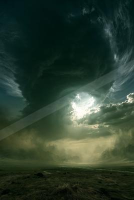 A dramatic sky scene of storm, clouds.
