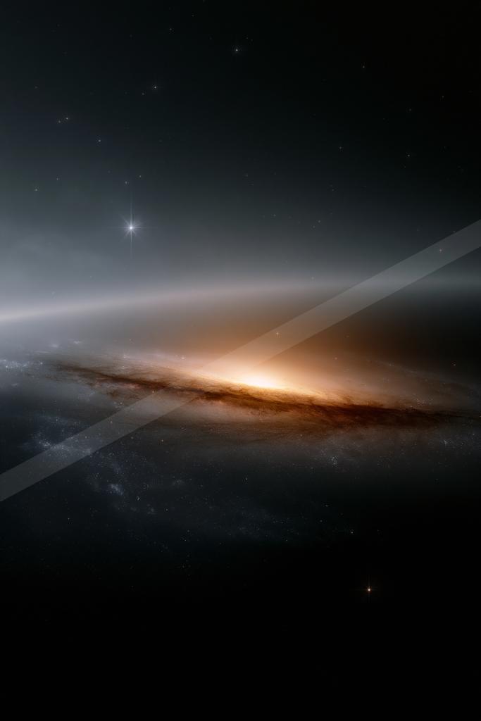 A night sky scene of starry sky.