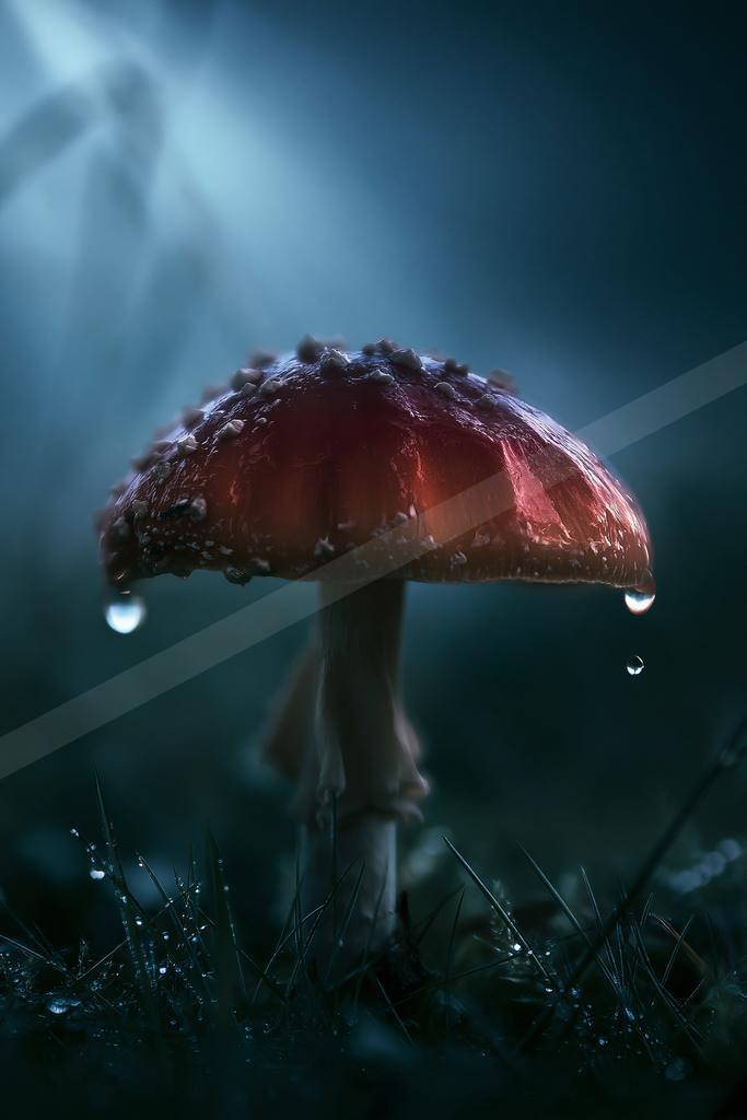 A night still life.