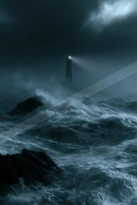 A dramatic sky scene of storm.