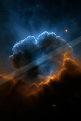 A moody sky scene of clouds.