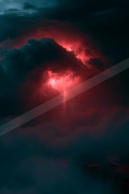 A dramatic sky scene of storm, clouds.