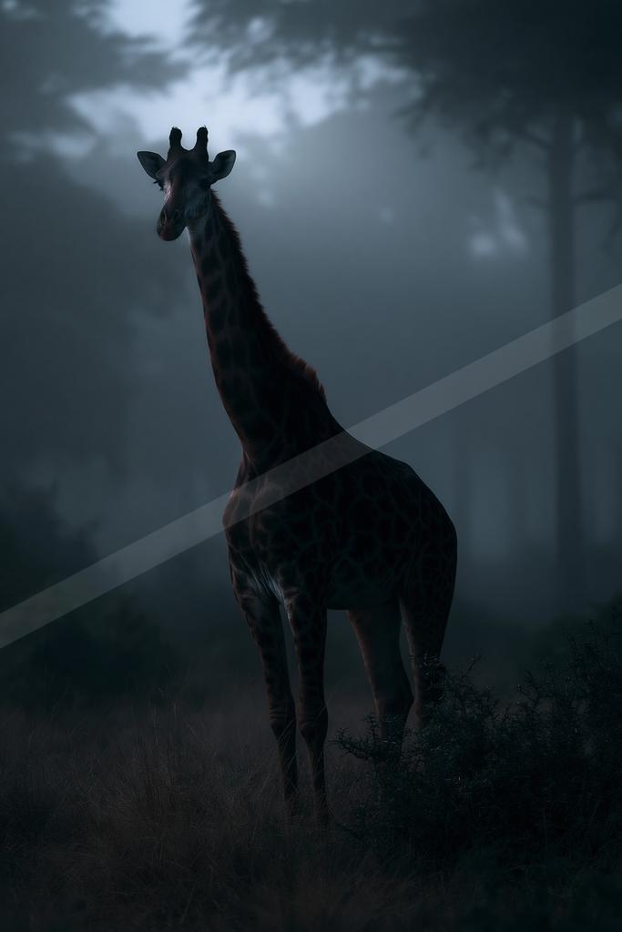 A night wildlife photo of wildlife.