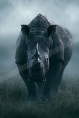 A moody wildlife photo of wildlife.