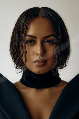 A moody portrait.