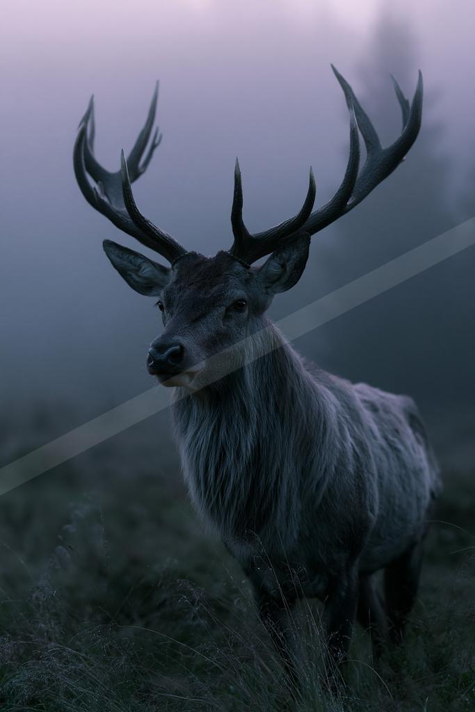A moody wildlife photo of wildlife.