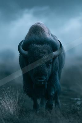 A moody wildlife photo.