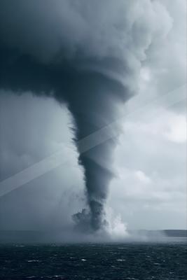 A dramatic sky scene of storm.